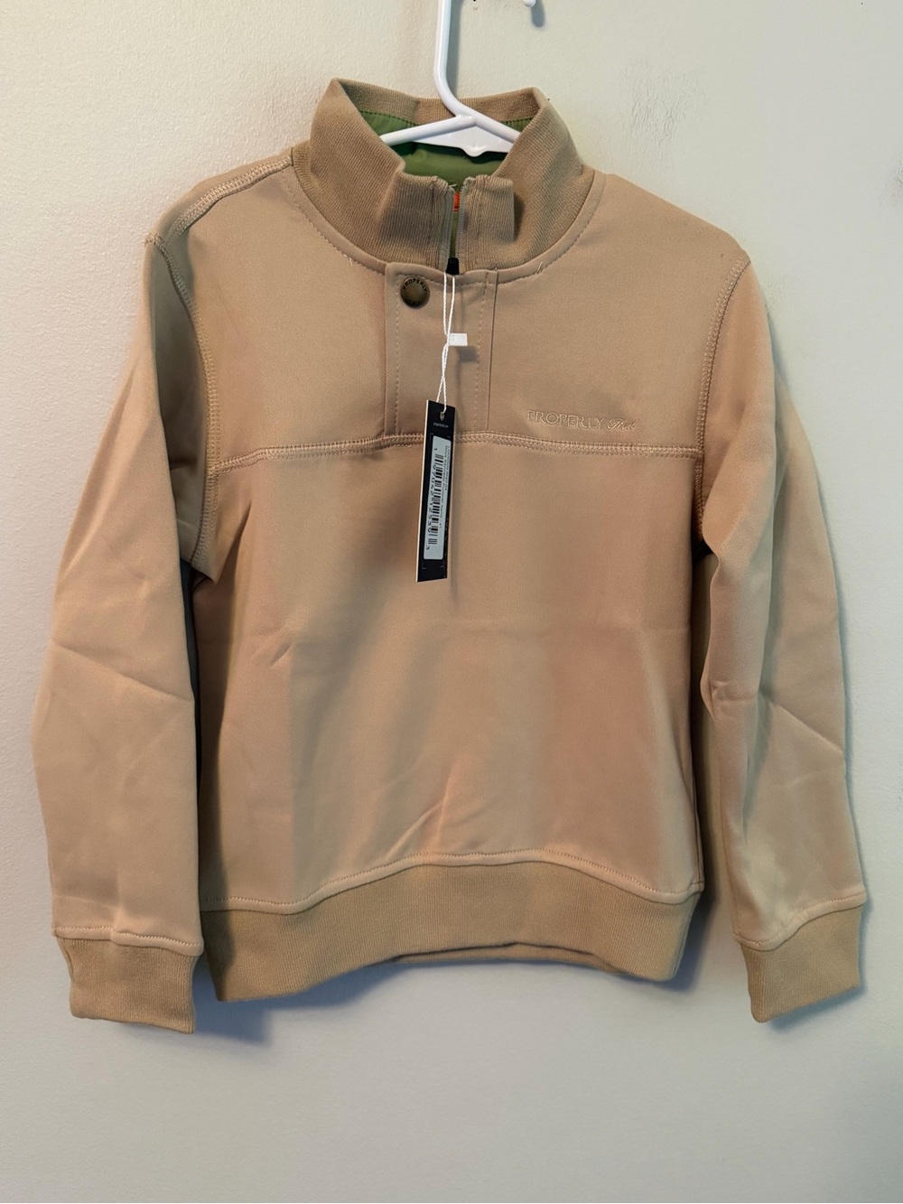 Properly Tied Boys Sand Kennedy Pullover